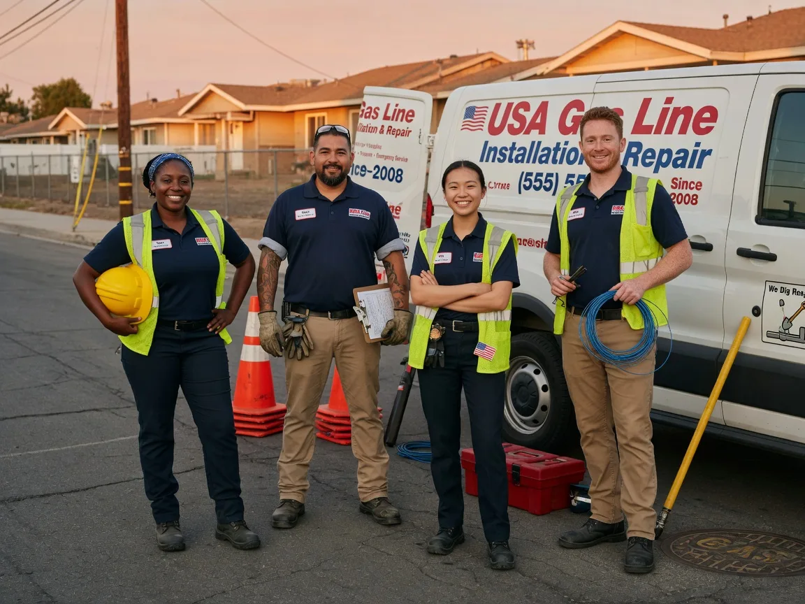 Gas Line Installation company in Sloan, IA